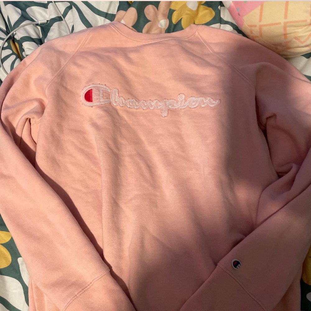 Champion Light Pink Crewneck
